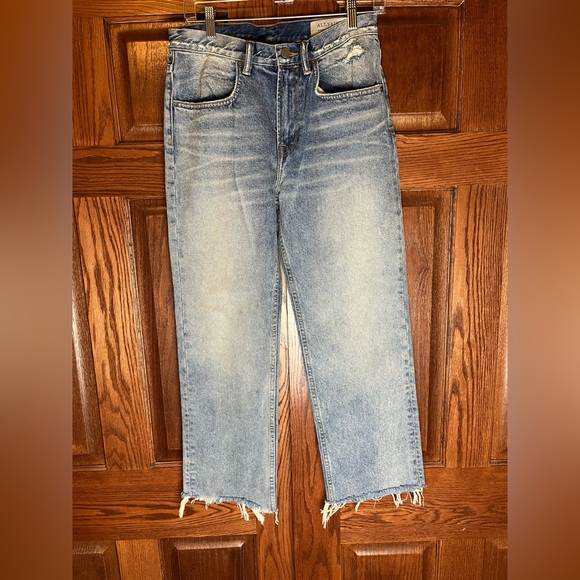 NWT! All Saints Mazzy Cropped Wide Jean - Picture 4 of 12